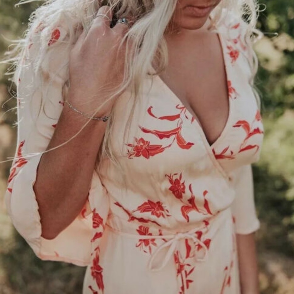 Beachgold Wrap Dress